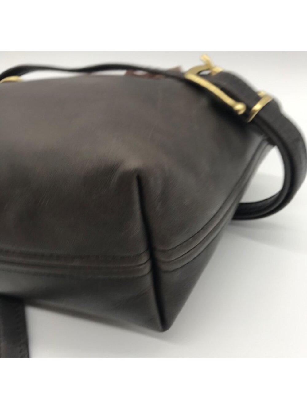 Fount Brown Leather Tote Bag - Picture 9 of 10